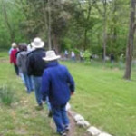 Master naturalists lead woodland hikes.