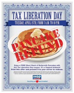 Pancake Liberation Day 041514 IHOP