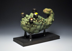 "Elevate"  Ceramic Sculpture by Jon McMillan