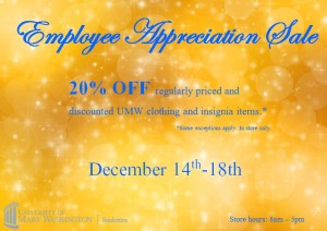 employee appreciation sale