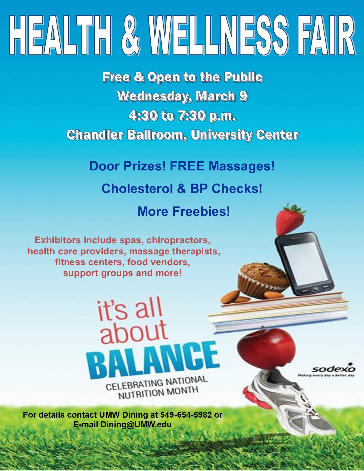 Health Wellness Fair March 9 Celebrates National Nutrition Month 