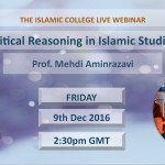 Aminrazavi Gives Talk at Islamic College