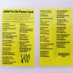 Psi Chi UMW PowerCards on Sale