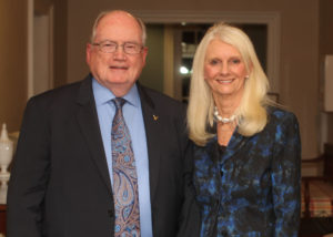 Professor Emeritus Bernard L. Mahoney, Jr. and Marilyn Shull Black ’69