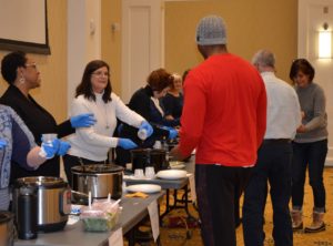 Thirteen people participated in the 4th annual chili cook-off at UMW March 6.