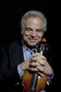 Legendary violinist Itzhak Perlman returns to perform with the UMW Philharmonic on Oct. 26. Photo by Lisa Marie Mazzucco.