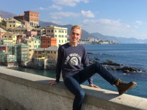 Stephen Lamm ’19, traveled abroad twice while at UMW – once on a faculty-led trip to Québec and also on a semester-long study abroad in Grenoble, France, which led him to visit 11 European countries. Photo by Suzanne Carr Rossi.