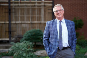 Pete Kelly is dean of UMW's College of Education. Photo by Suzanne Carr Rossi.