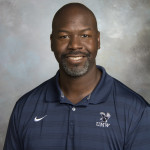 Kunle Lawson, head coach of UMW's cross country and track and field programs