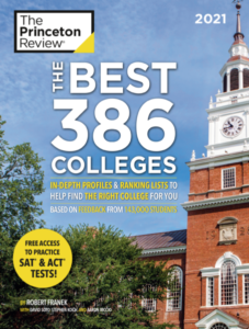 UMW is one of fewer than 400 four-year schools to make Princeton Review’s 2021 “Best Colleges” list. Photo courtesy of Princeton Review.
