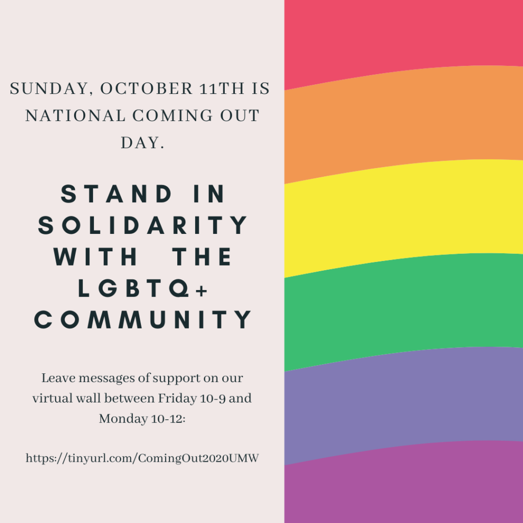 Help Us Celebrate National Coming Out Day EagleEye