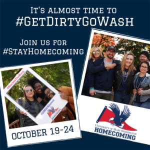 It's Almost Time to #GetDirtyGoWash. Join Us For #StayHomecoming October 19-24