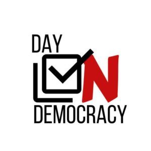 Held on Election Day, the inaugural Day on Democracy, a campus-wide celebration organized by Mary Washington students and alums, encourages civic education and participation and makes voting easier for UMW students.