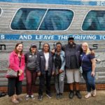 Williams and UMW colleagues took students and local residents on a Freedom Rides tour in 2019 as part of the Social Justice Fall Break Trip.