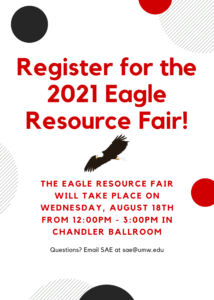 Register for the 2021 Eagle Resource Fair! flyer