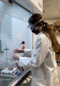 Junior Karissa Highlander is one of 25 Mary Washington students participating in UMW’s Summer Science Symposium tomorrow. The event showcases months of student research aimed at finding solutions to real-world problems.