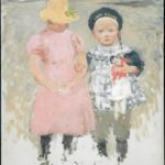 Gari Melchers, "Two Children on the Beach," circa 1897.