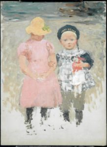 Gari Melchers, "Two Children on the Beach," circa 1897.