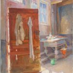 Gari Melchers, "Interior of Studio in Holland," between 1905-1915.