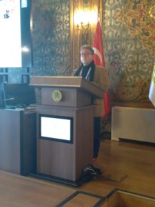 Presenting his 20 minute address entirely in Turkish, Prof. Al-Tikriti summarized and commented on the secondary literature and primary source correspondence between Prince Korkud (d. 1513) and the future Yavuz Sultan Selim (d. 1520).