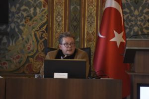 Prof. Al-Tikriti Presenting Paper at Yavuz Sultan Selim Symposium.