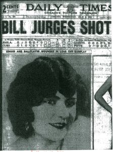 Chicago’s "Daily Illustrated Times" newspaper for the afternoon of July 6, 1932, covers that morning’s shooting of Chicago Cub shortstop Billy Jurges.