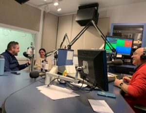 Kristina Peck and Kevin Good addressed UMW's STREAM initiative as a way of addressing the teacher shortage on the Town Talk radio show.