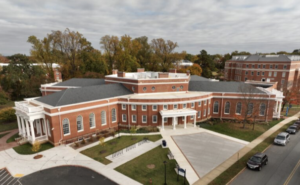 Recently renovated Seacobeck Hall is home to the College of Education at the University of Mary Washington. A newly announced National Science Foundation grant will help UMW prepare future STEM educators.