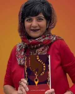 Educator, writer and independent consultant Gayatri Sethi drew on excerpts from her book, ‘Unbelonging,’ to deliver the Women’s History Month keynote address on Wednesday, March 15, at the Hurley Convergence Center’s Digital Auditorium.