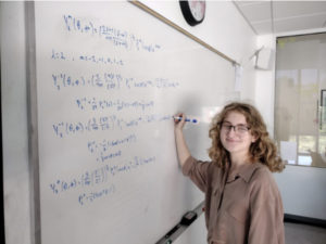 UMW junior Abigail “Abby” Swanson, a physics and math major, is the first female Mary Washington student to win the ultra-prestigious Goldwater Scholarship.