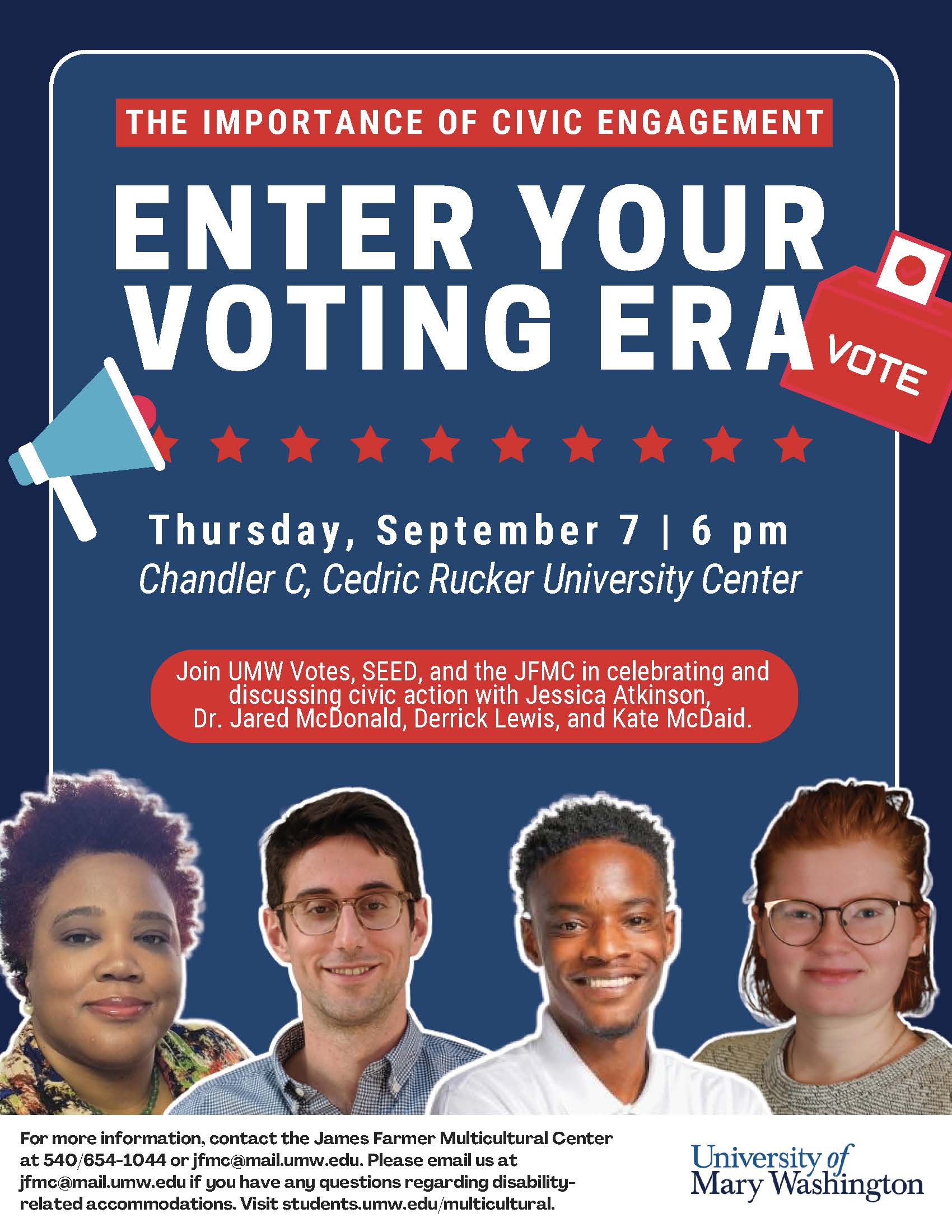 Enter Your Voting Era: The Importance of Civic Engagement, Sept. 7 ...