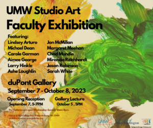 UMW Faculty Exhibition