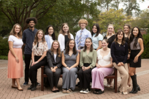 Washington and Alvey Scholars attended a reception in their honor at UMW’s Jepson Alumni Executive Center on Sept. 29. Recipients of the prestigious awards receive full tuition, fees, and room and board to attend the University of Mary Washington. Photo by Karen Pearlman Photography.