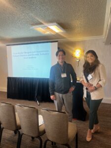 Dr. Don Lee and Dr. Amrita Dhar presenting their paper together at the 93rd annual SEA Conference.