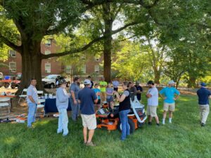 UMW Landscape & Grounds is adopting new, greener battery-powered equipment.