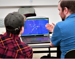 Students from top academic institutions participated in the Cyber Resiliency and Measurement Challenge, hosted by the Naval Surface Warfare Center Dahlgren Division on UMW&rsquo;s Dahlgren Campus. Photo by Dave Ellis, NSWCDD.