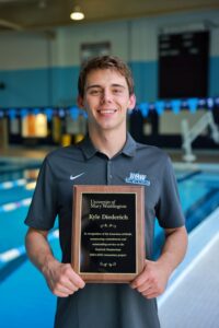 Senior Kyle Diederich. Photo by Parker Michels-Boyce.