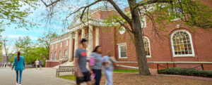 UMW's James Farmer Hall is headquarters of the National Latin Exam.