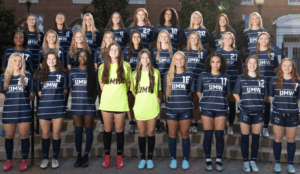 Photo of 2025 UMW women's soccer team