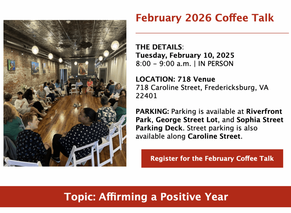 Image of table and chairs with info from the story (date/time)