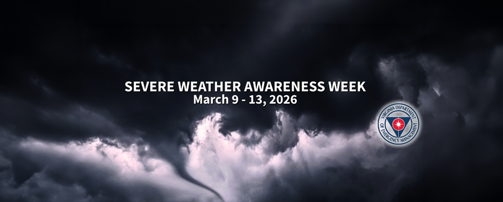 Image of storm for Severe Weather Awareness week 2026