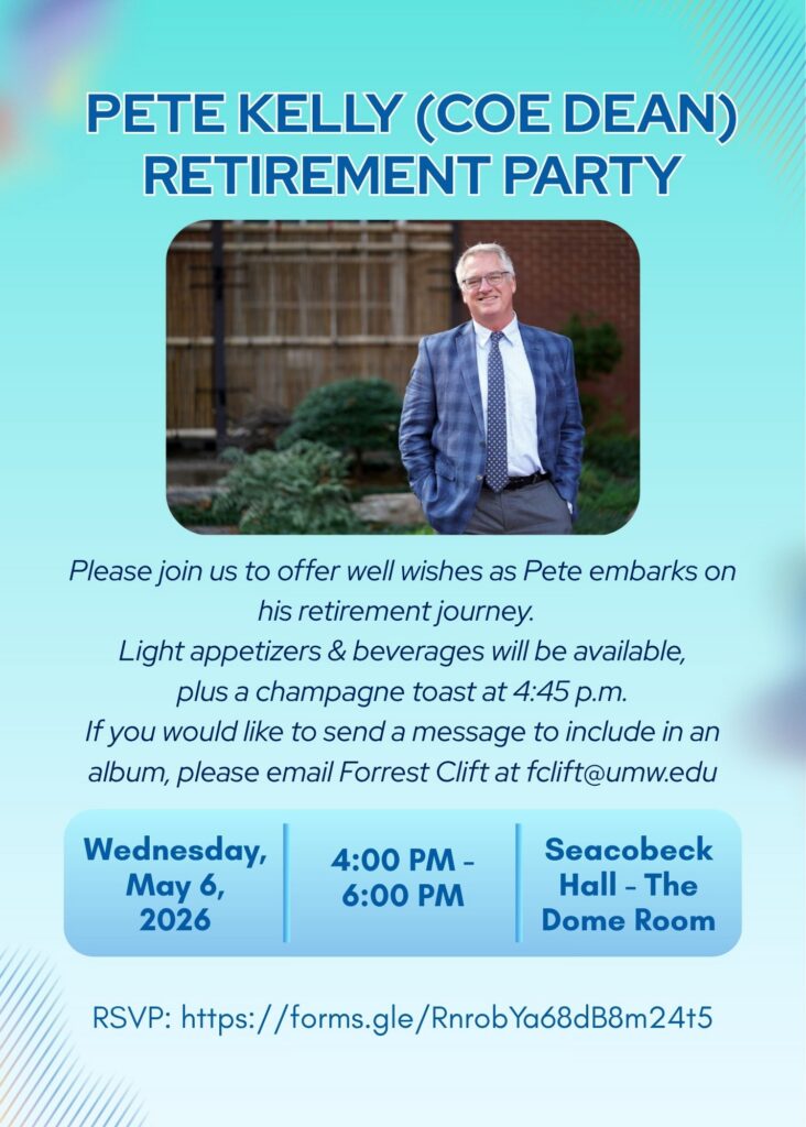 Flier with Dean Kelly's photo with details like dates and times that are in this post