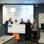 judges and student winners pose at the 2026 Case Competition