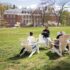 Enhanced Summer Visit Photo of students sitting in chairs on Ball Circle