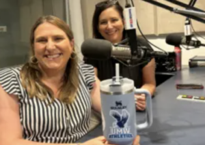 Sarah Lindberg and Melissa Yakabouski at WFVA News Talk 1230