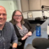 Michael Dunn and Teresa Segelken sit in front the microphone for WFVA's Town Talk