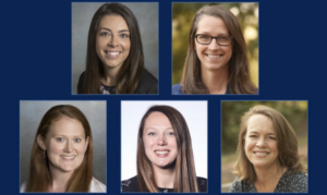 Five headshots photos of the five award winners